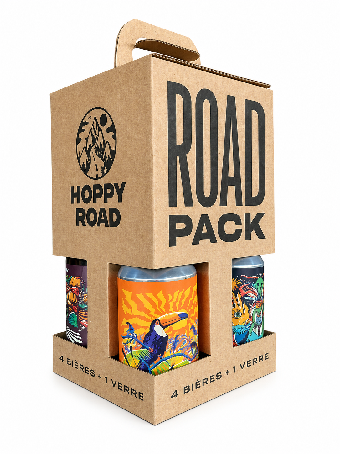 HOPPY ROAD ROAD PACK 4 REF+1 VERRE